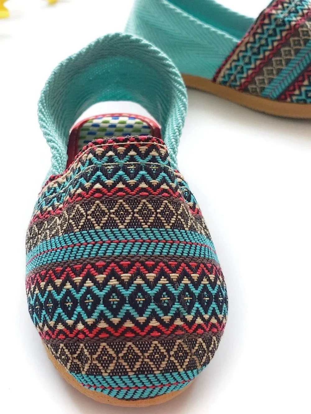 Handmade Baby Girl Espadrille Sandals Size 7c NWOT